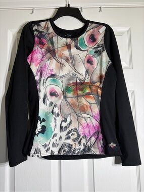 Hot Chillys Long Sleeve Base Layer Top Large